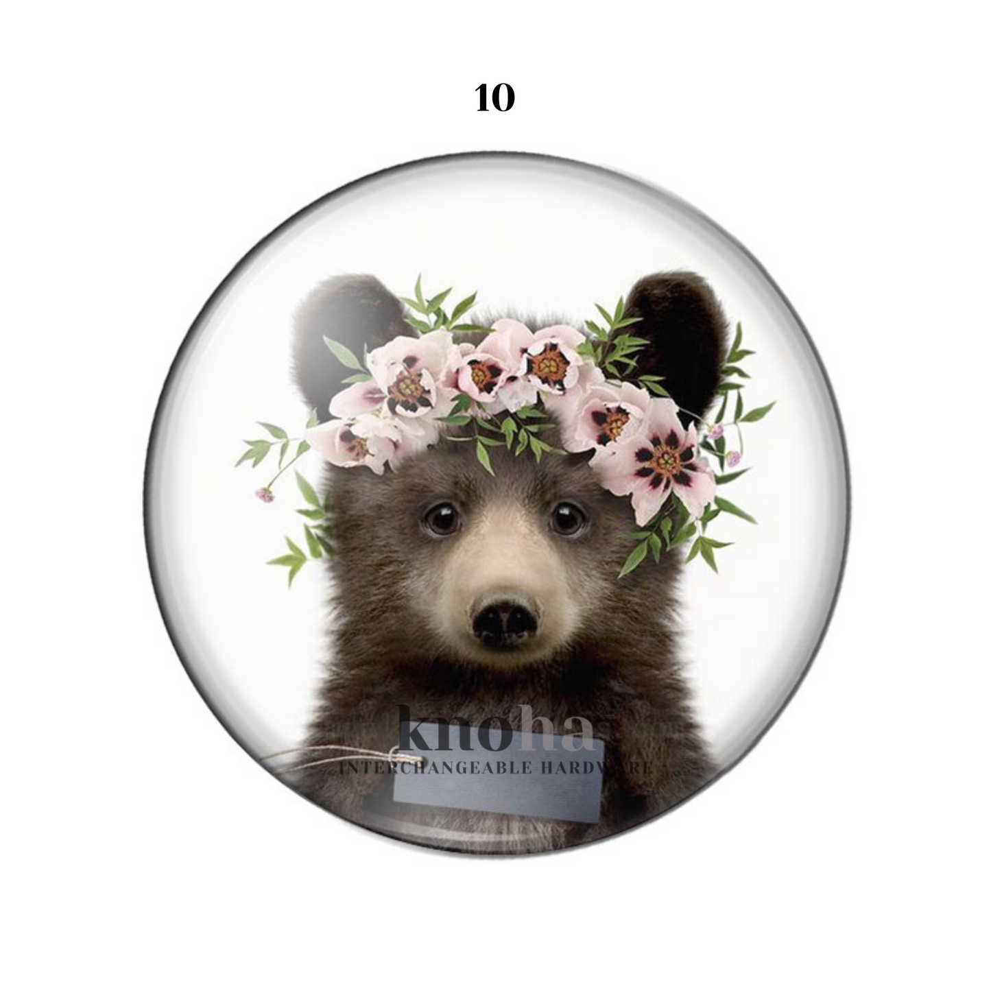 Animals with Flowers 2 - Set of 10