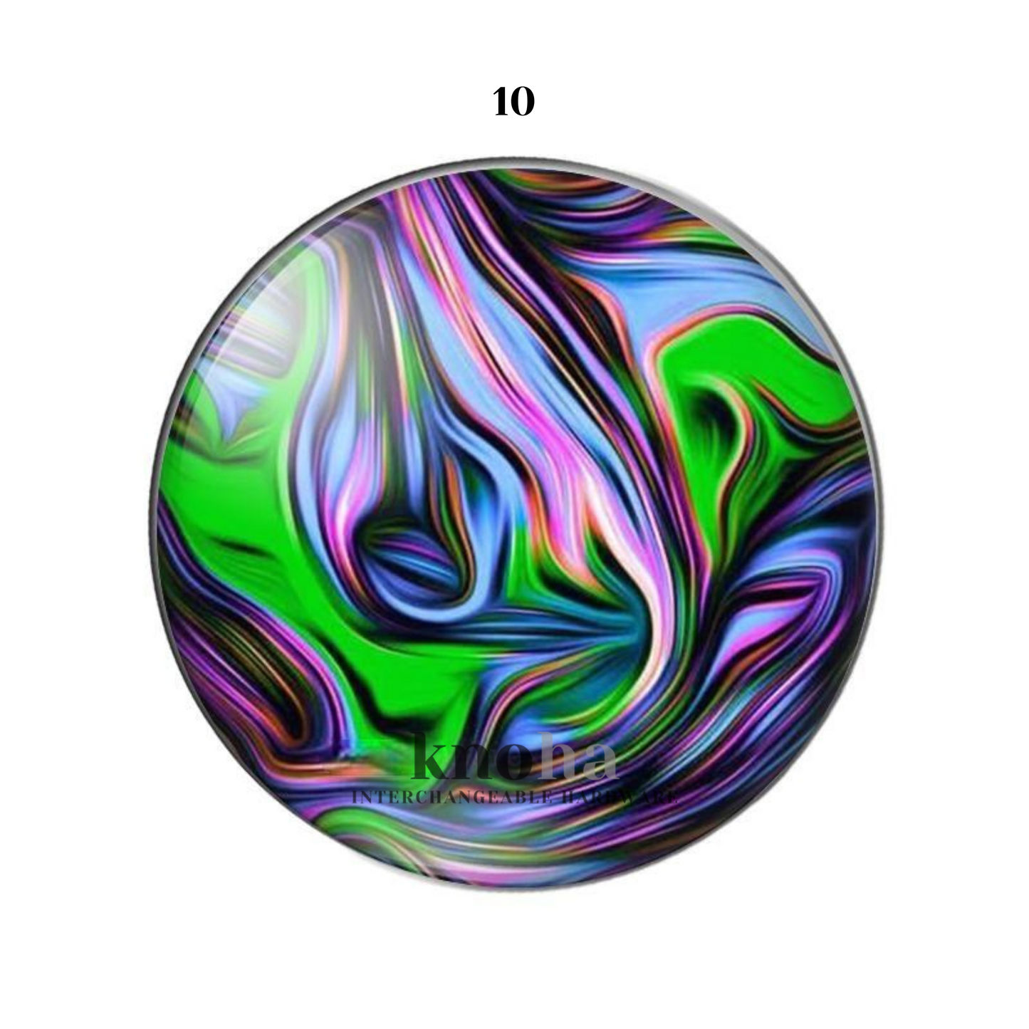 Bright Swirls - Set of 10