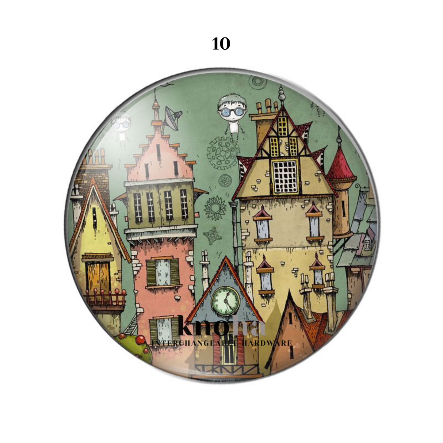 Bohemian Houses - Set of 10