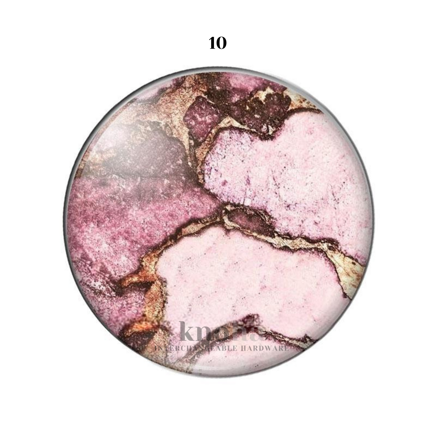 Pink Gold Glitter - Set of 10