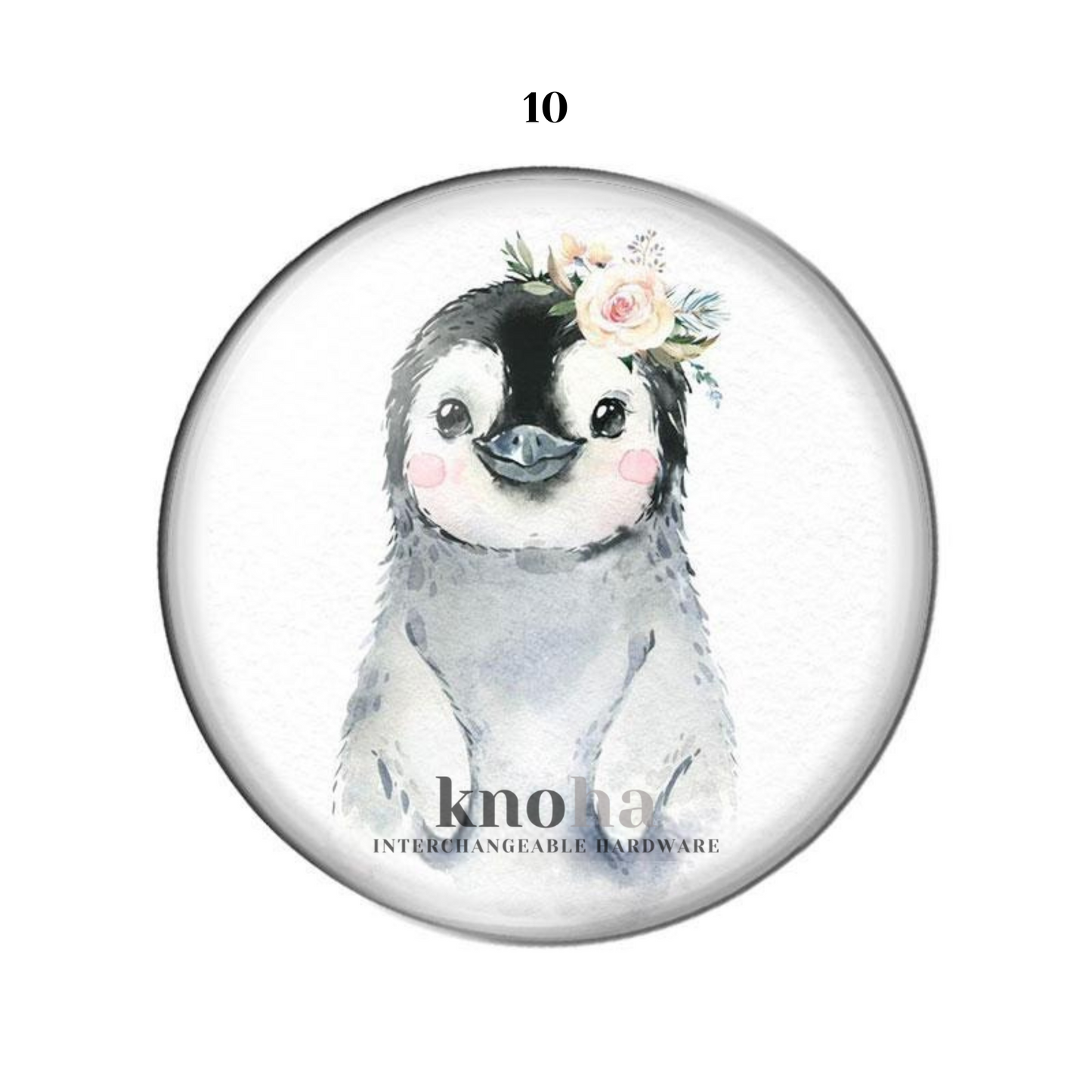 Animals with Flowers 1 - Set of 10