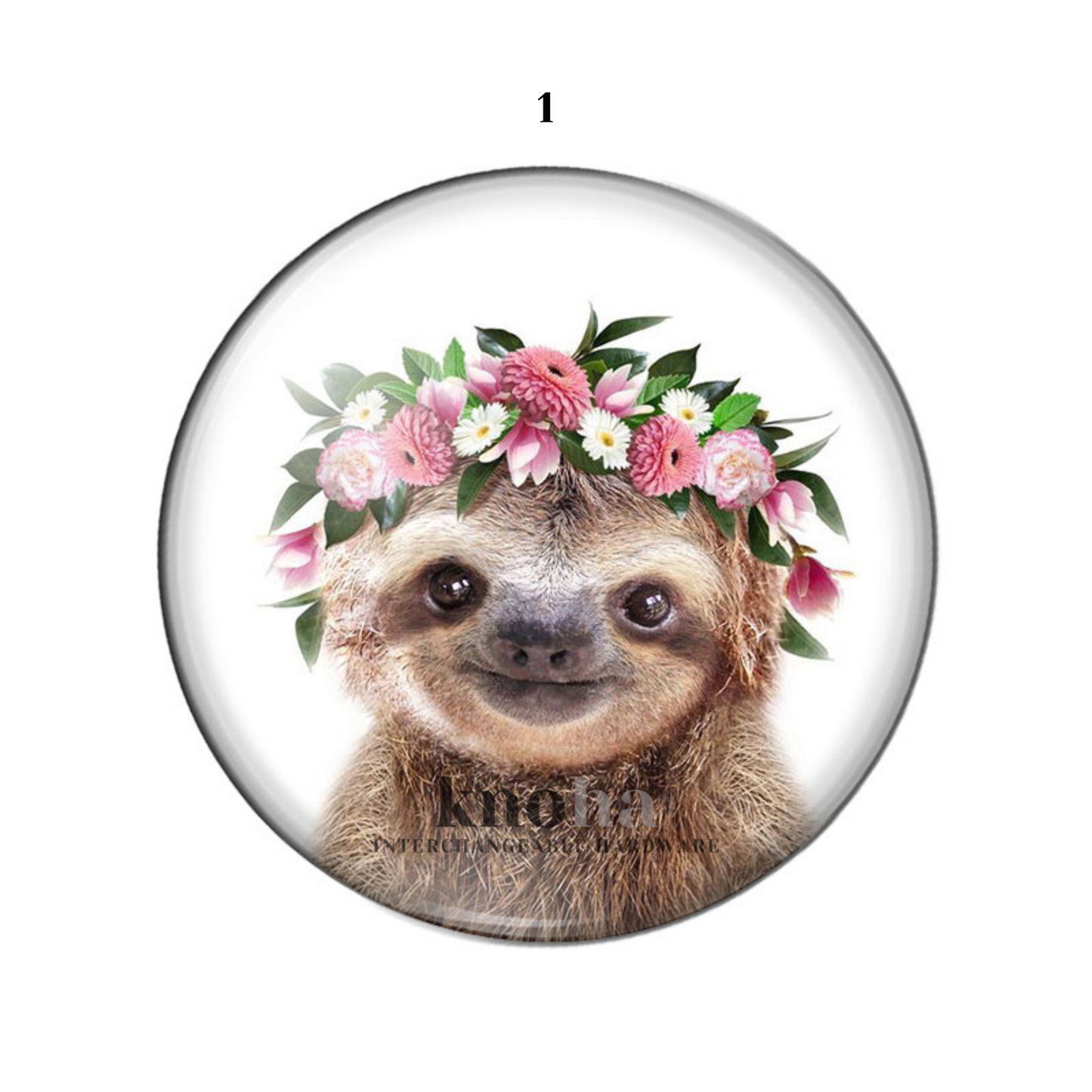 Animals with Flowers 2 - Set of 10