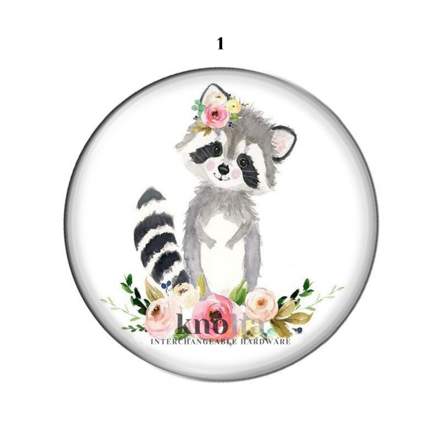 Animals with Flowers 1 - Set of 10