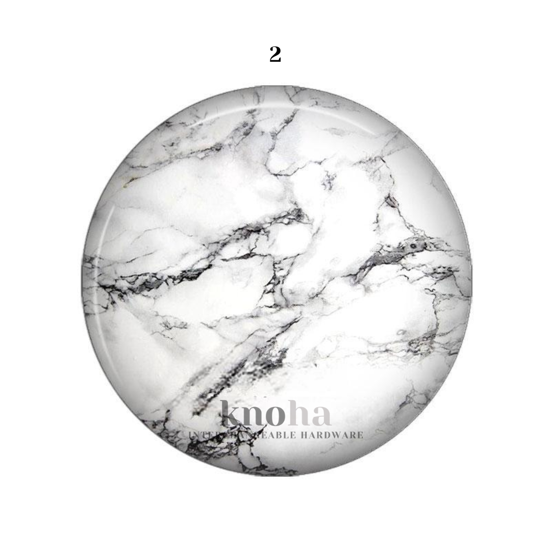 White Marble - Set of 10