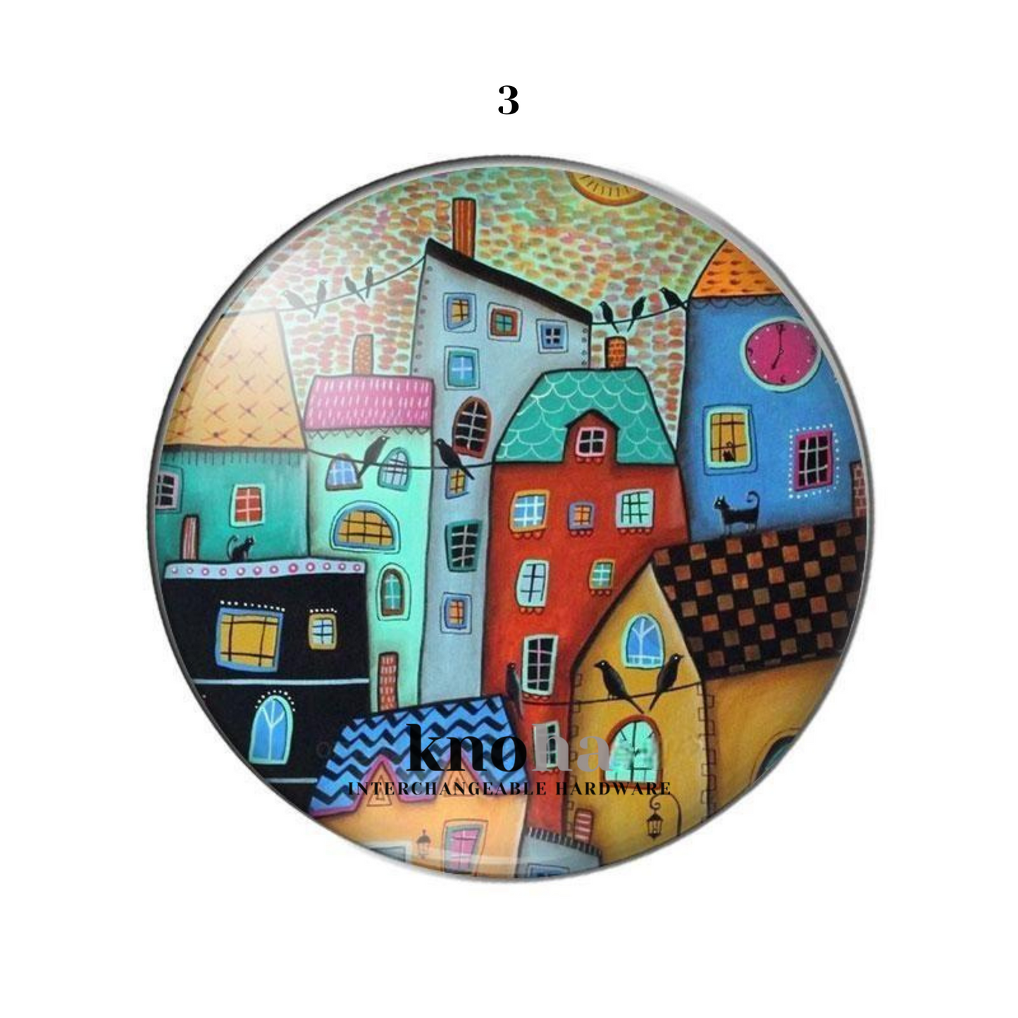 Bohemian Houses - Set of 10