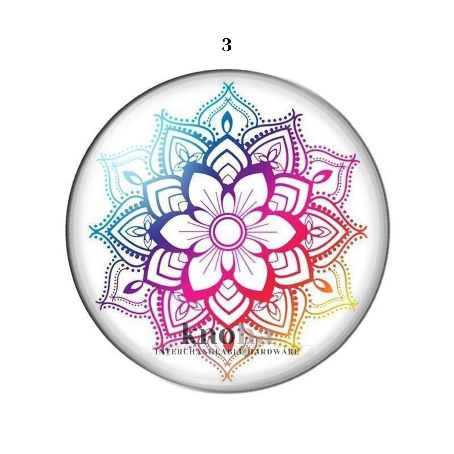 Mandala Pastel - Set of 10