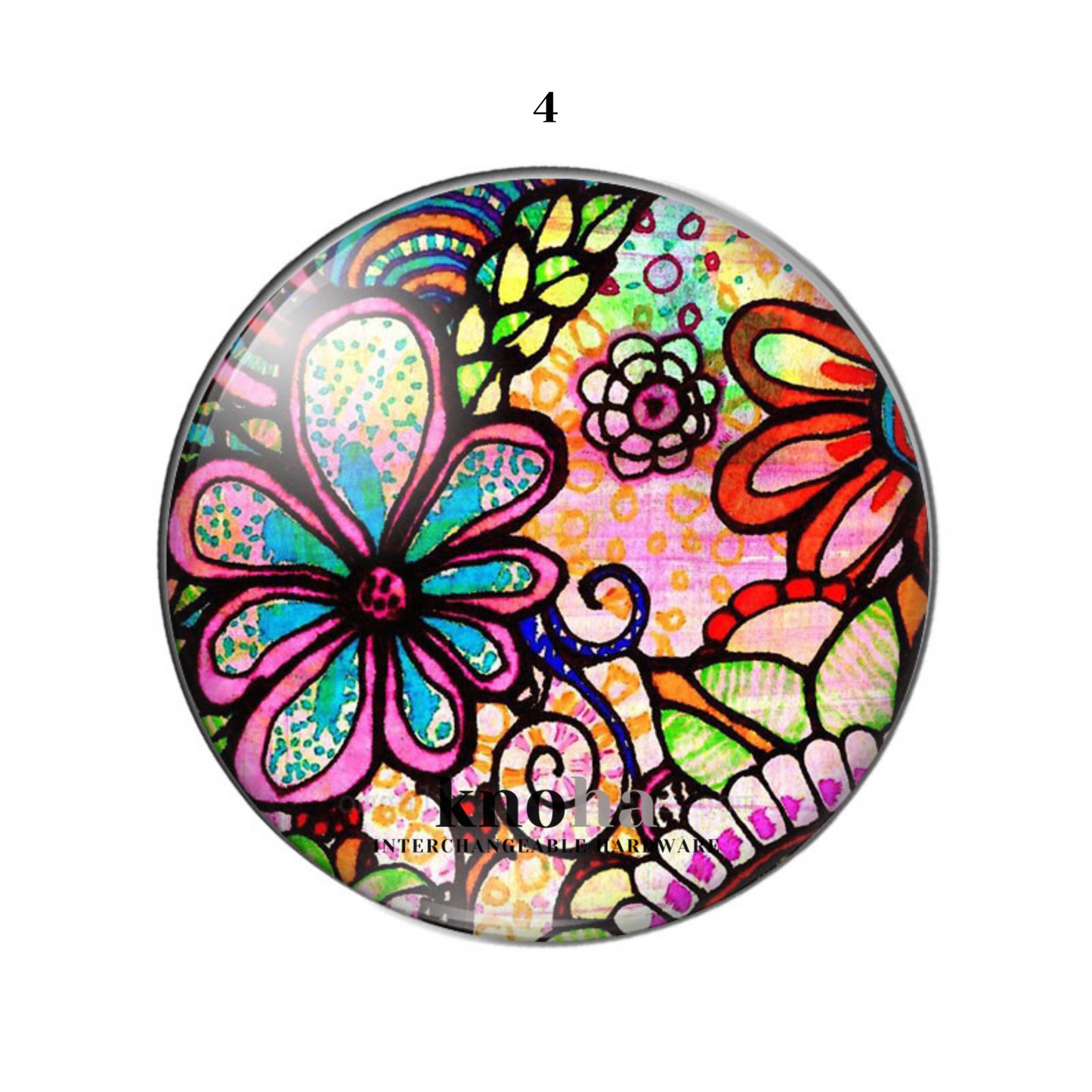 Vibrant Flowers - Set of 10