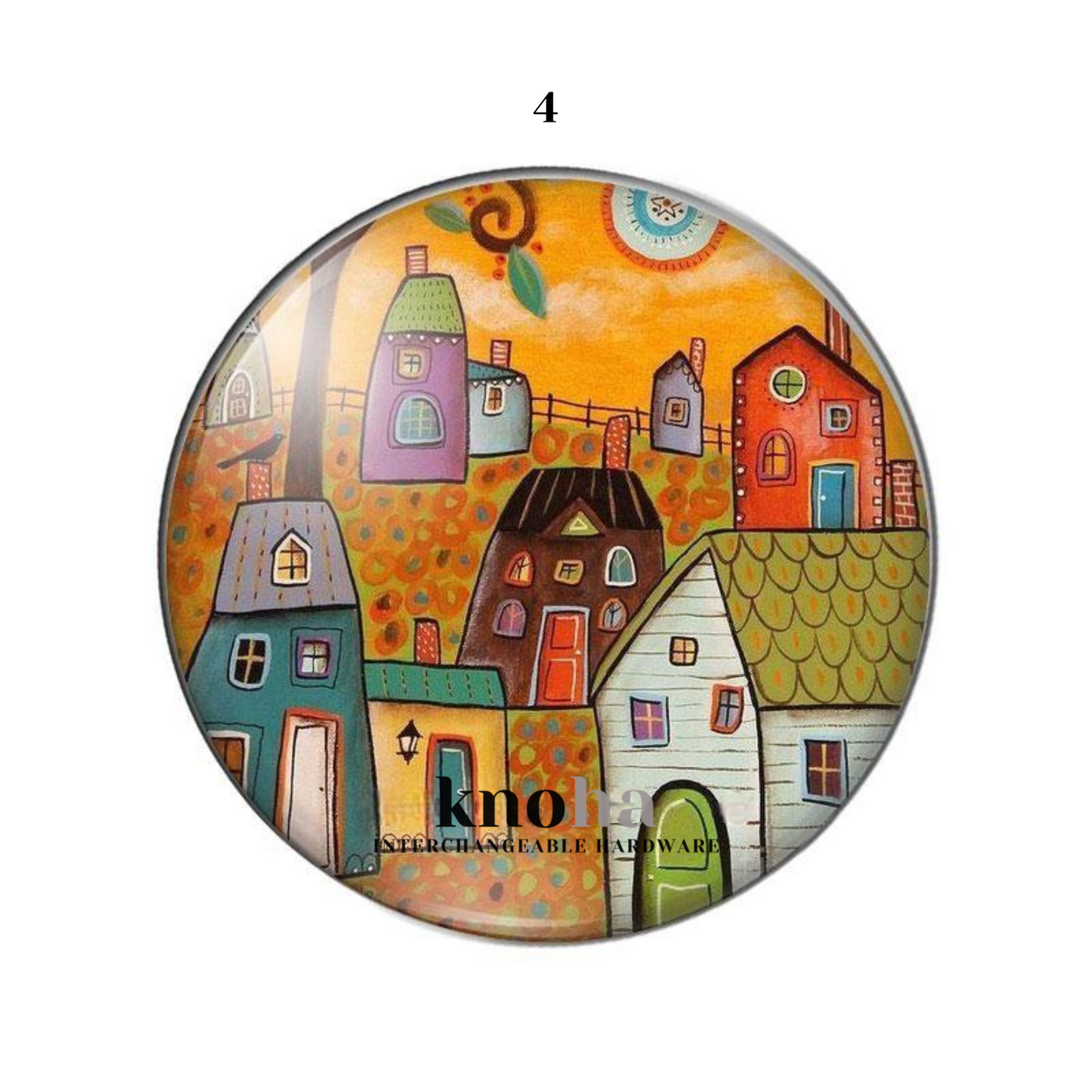 Bohemian Houses - Set of 10