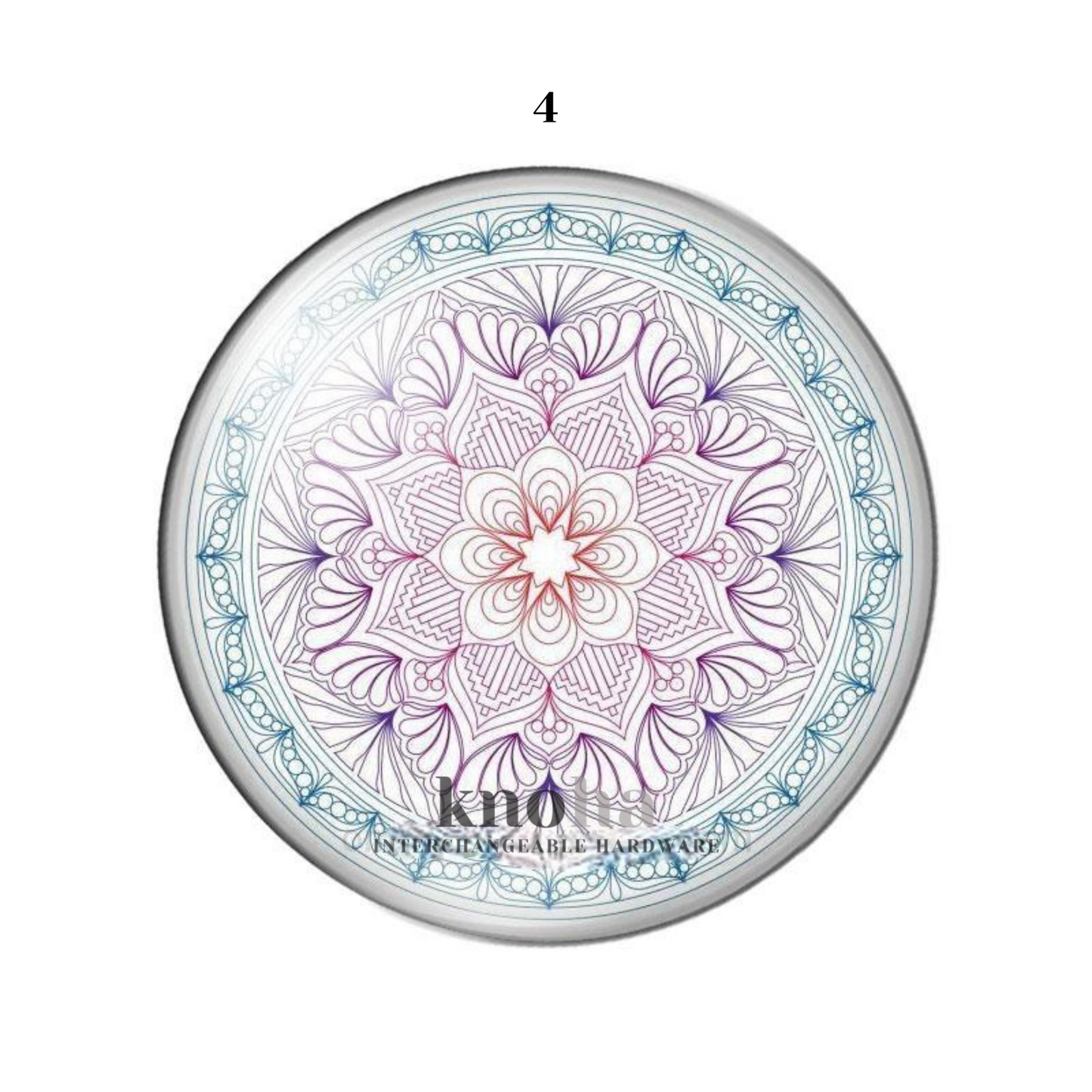 Mandala Pastel - Set of 10