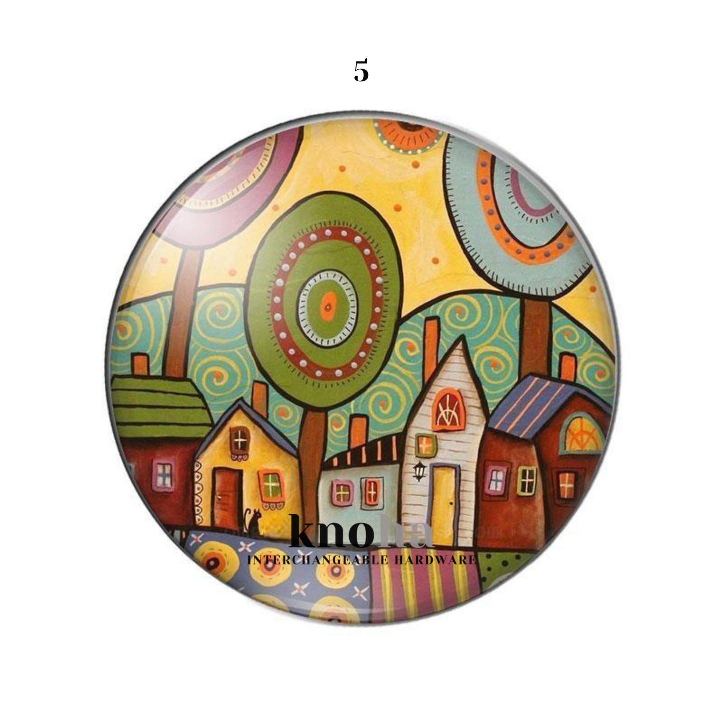 Bohemian Houses - Set of 10