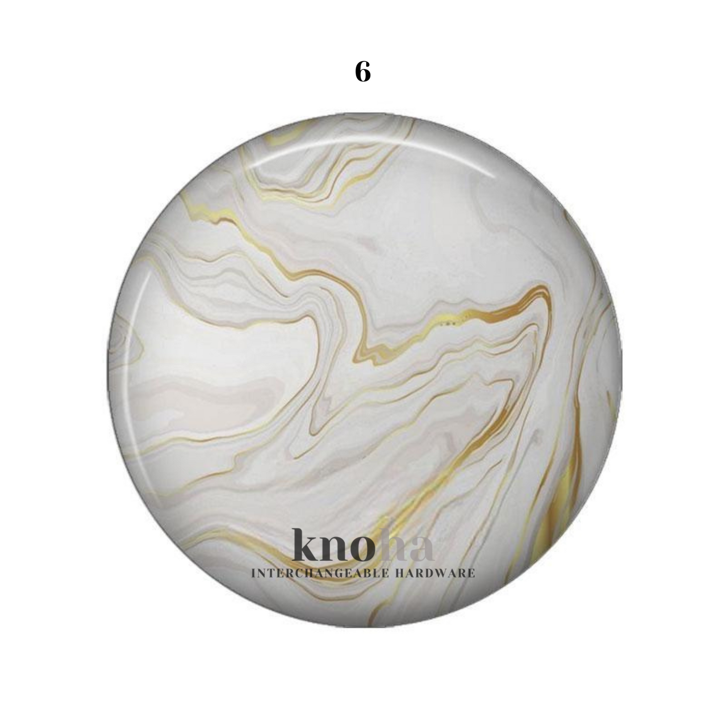 Marble with Gold - Set of 10