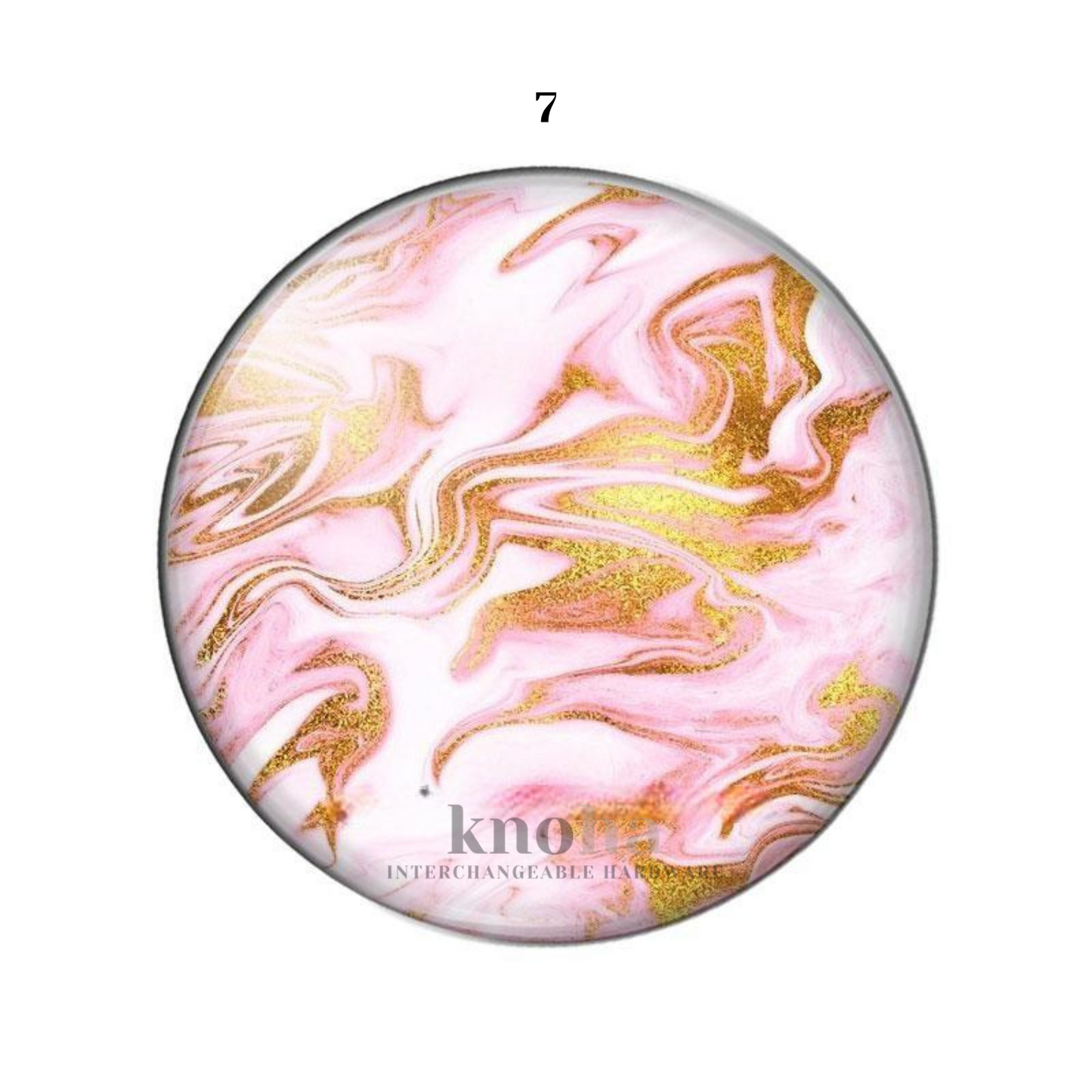 Pink Gold Glitter - Set of 10