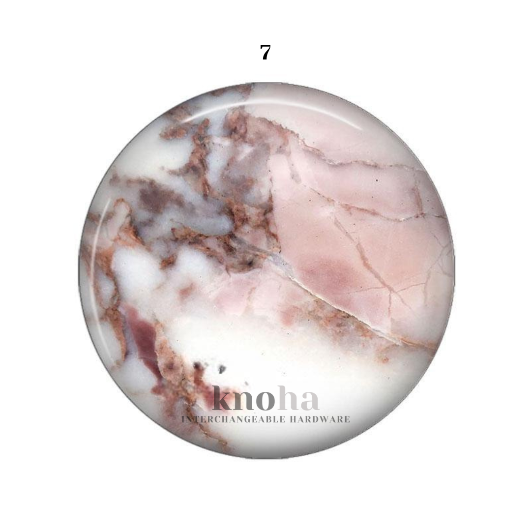 White Marble - Set of 10