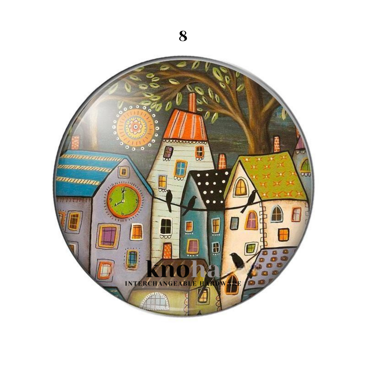 Bohemian Houses - Set of 10