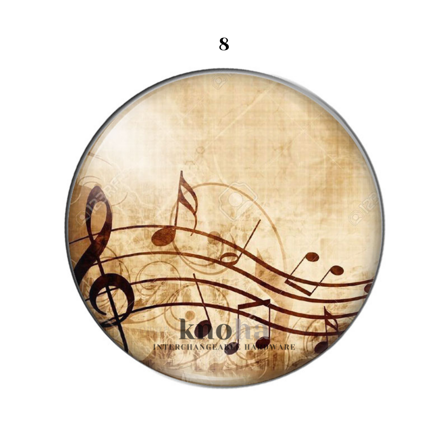 Music Notes - Set of 10