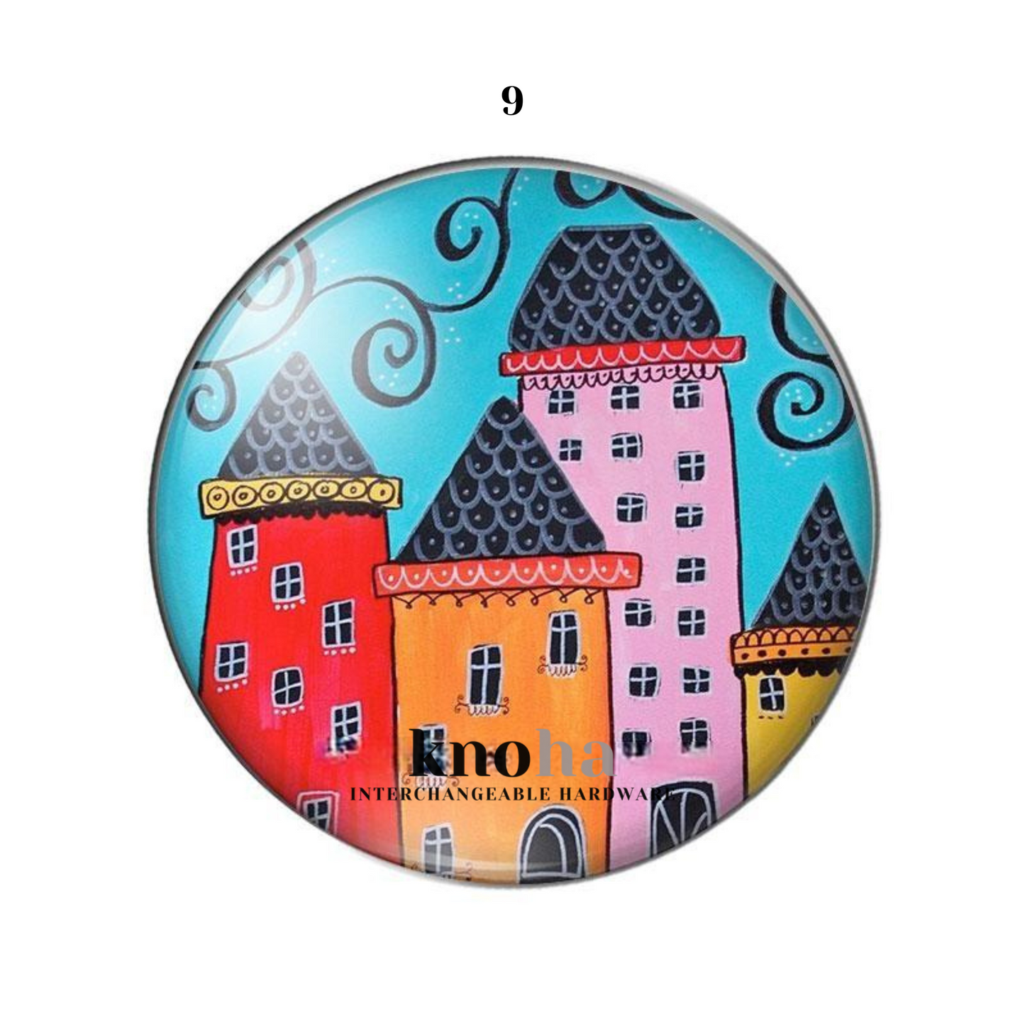 Bohemian Houses - Set of 10