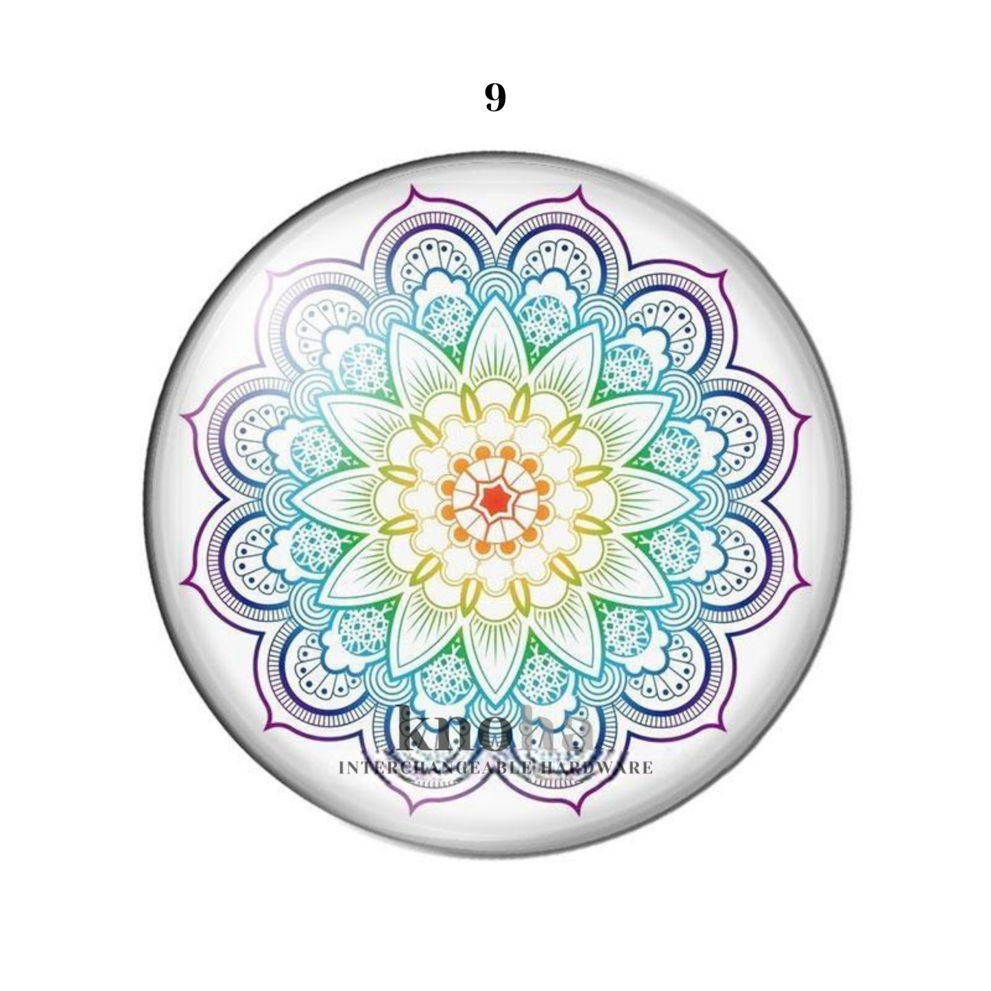 Mandala Pastel - Set of 10