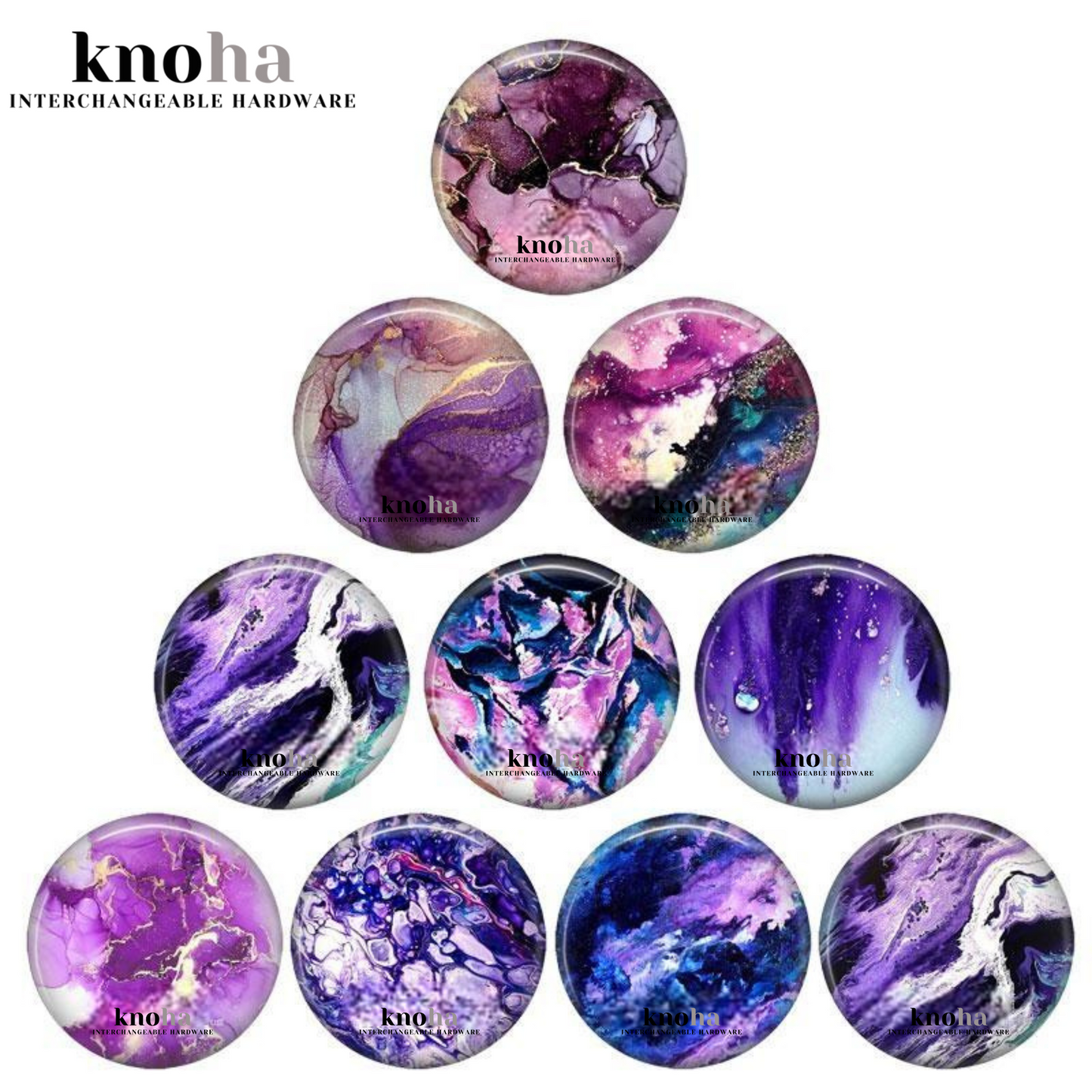 Purple Rain - Set of 10